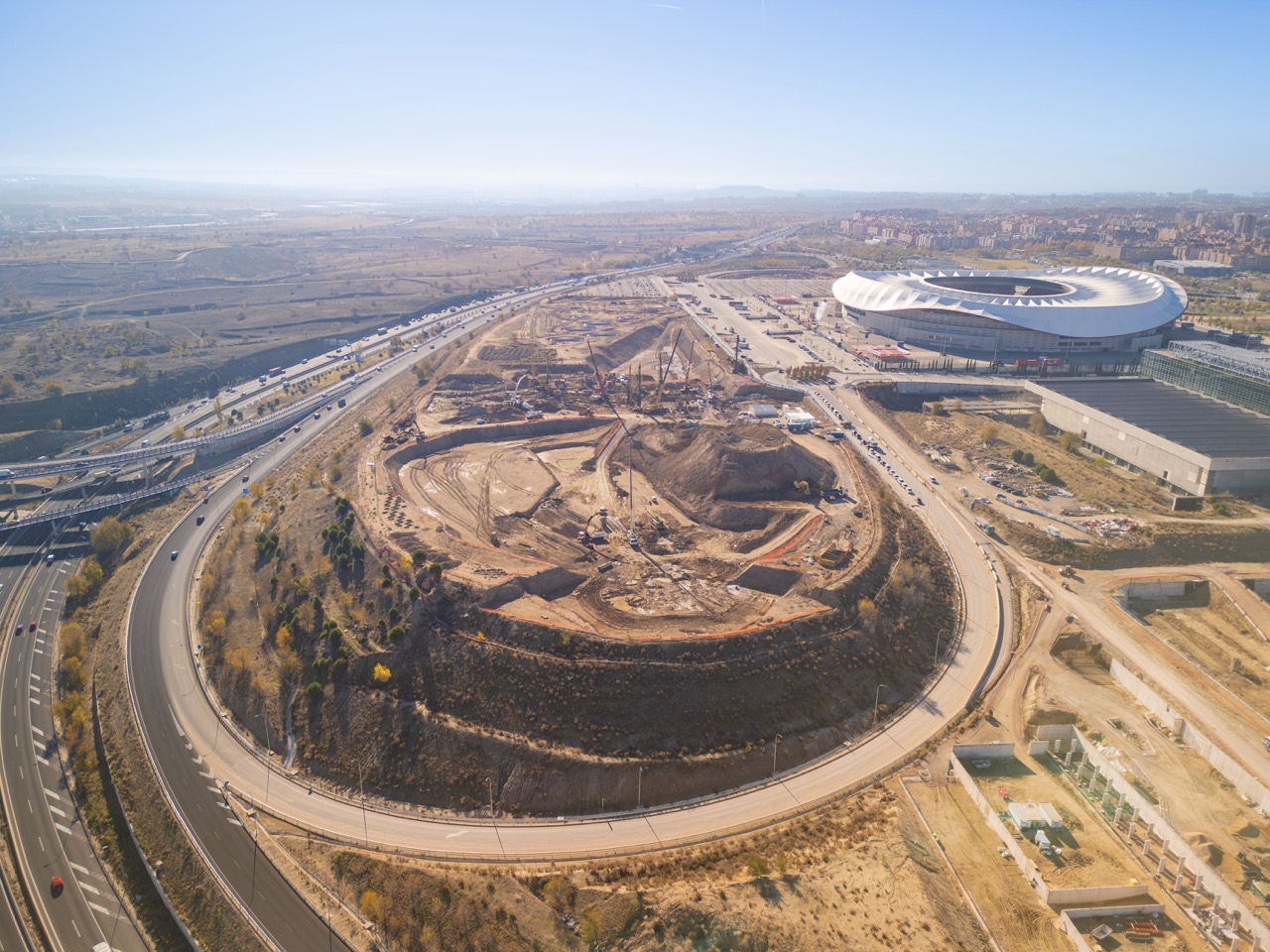 Construction progress Marzo 2026